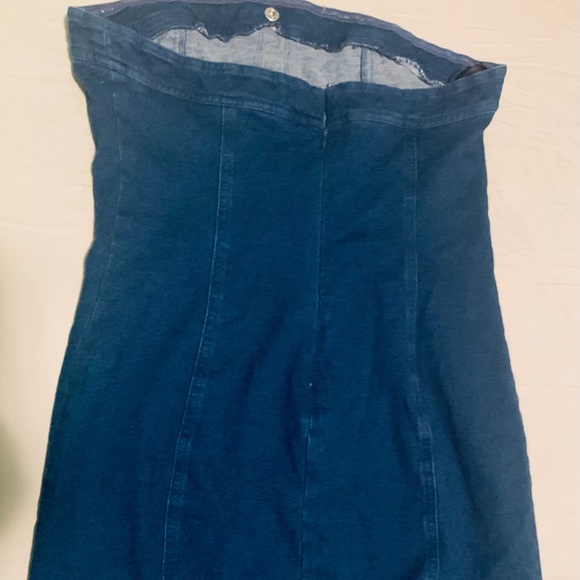 Forever 21 Sleeveless Mini Jean Dress - Picture 4 of 6